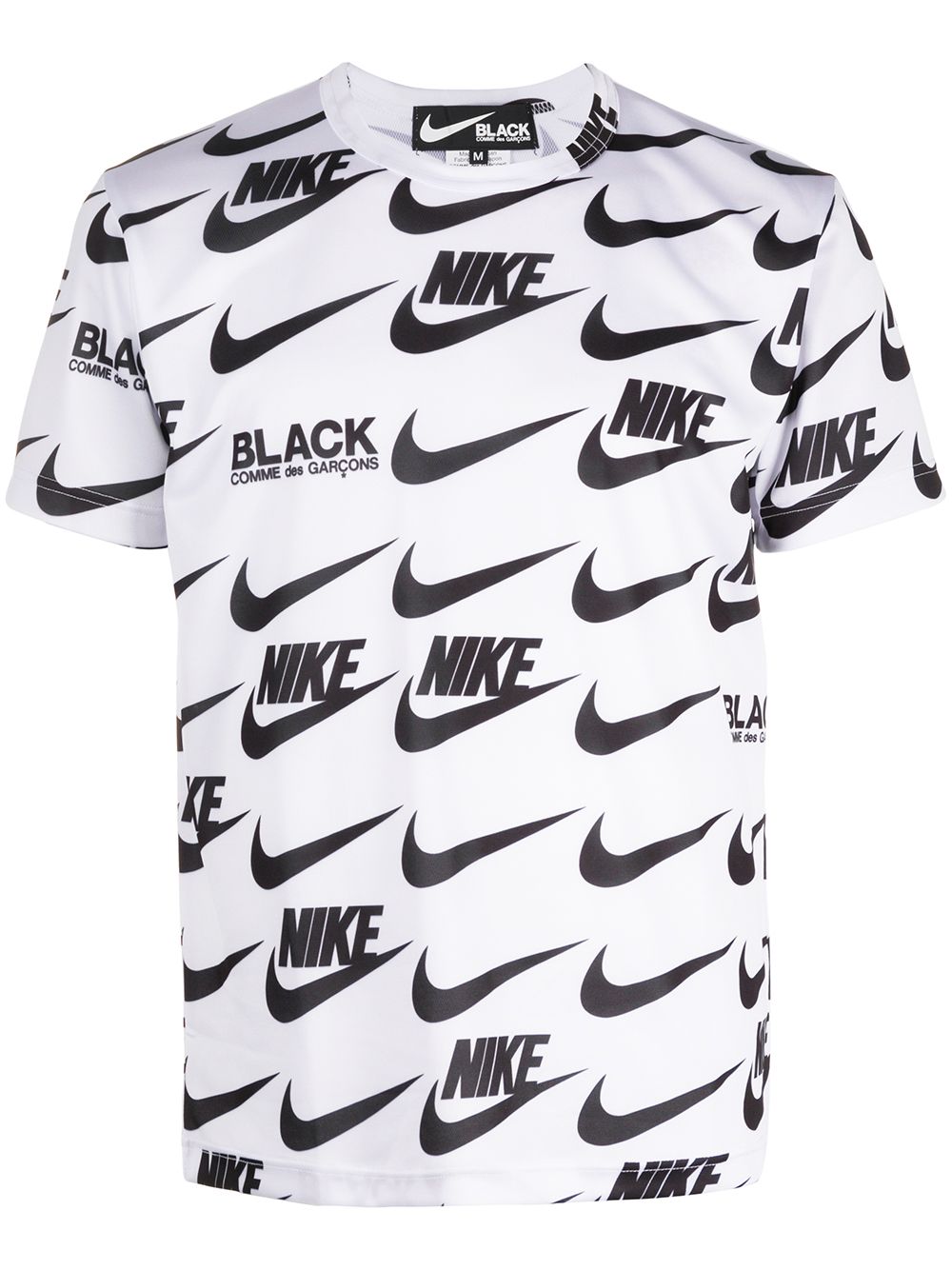 фото Comme des garçons homme plus x nike black crew-neck t-shirt