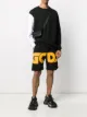 Image 2 of Gcds large logo print shorts