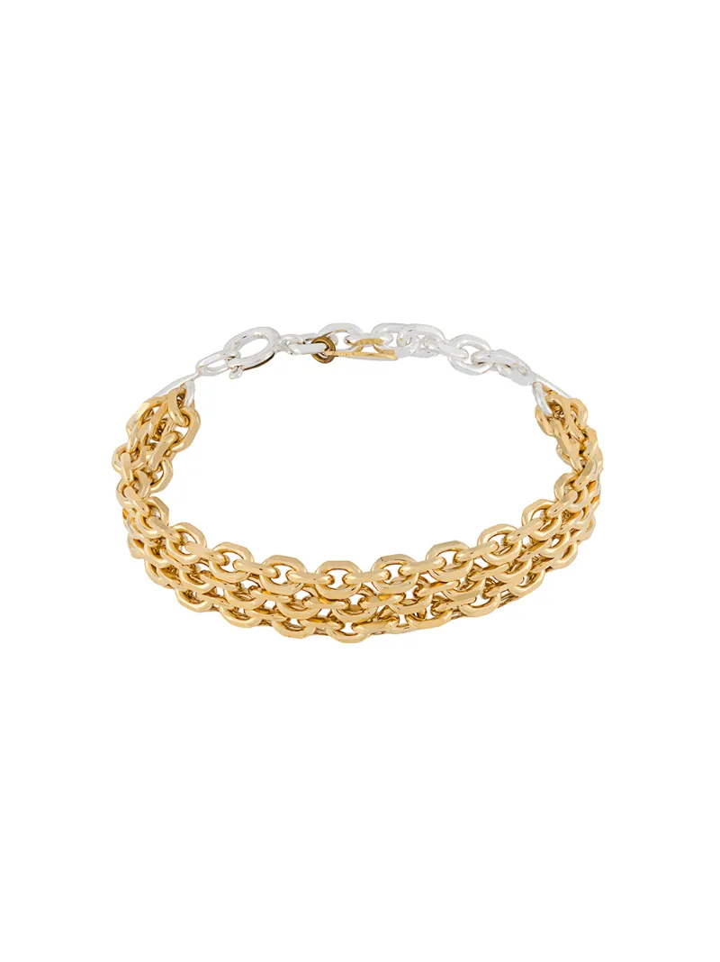 WOUTERS & HENDRIX MULTIPLE STRAP CHAIN BRACELET