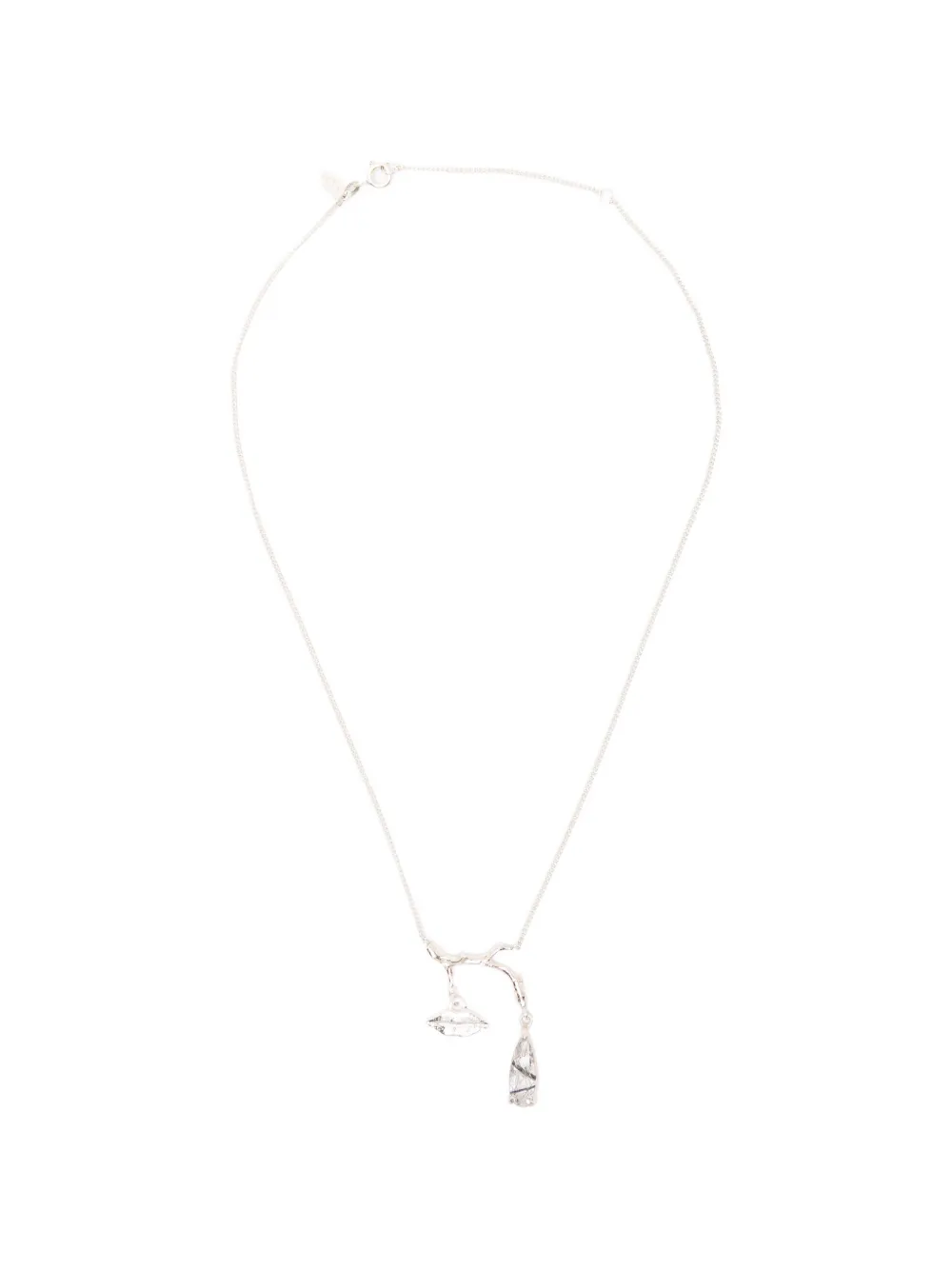Wouters & Hendrix lips-pendant necklace - Argento