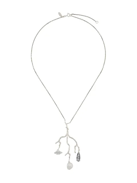 Wouters & Hendrix collar con perla y diseño de rama Reves de Reves
