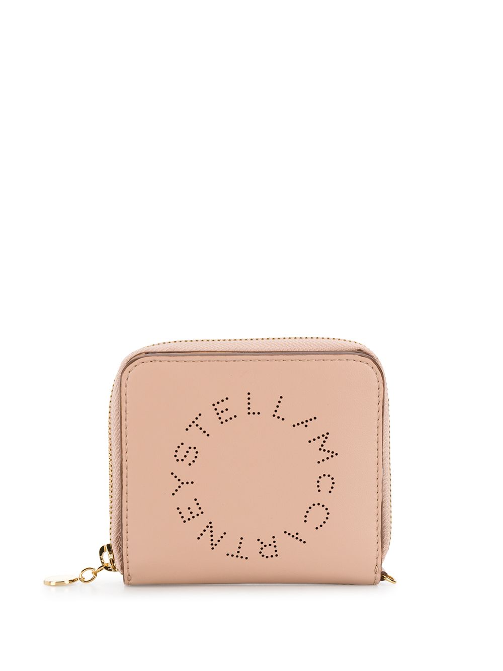 STELLA MCCARTNEY SMALL STELLA LOGO PERFORATED WALLET