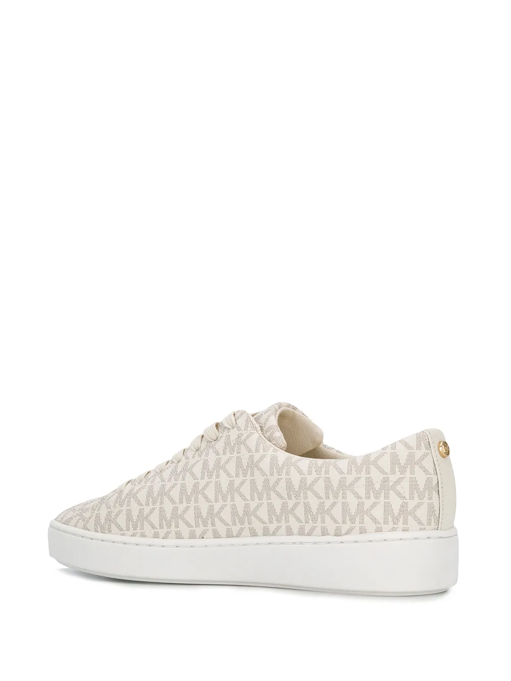 Michael Kors monogram-print sneakers Neutrals