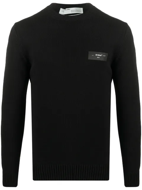 Off-White logo printed jumper