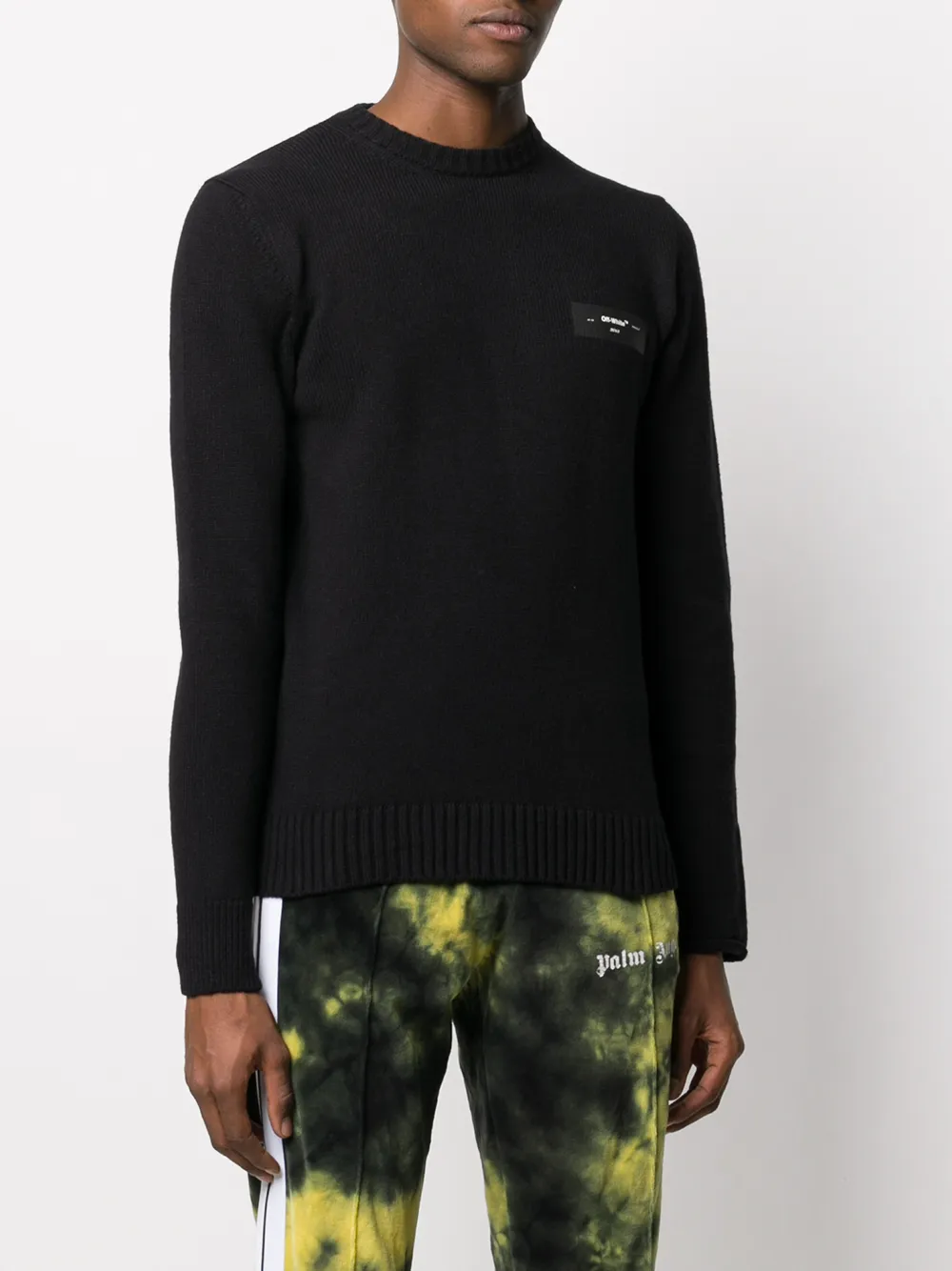  Off-white Pull à Logo - Noir 