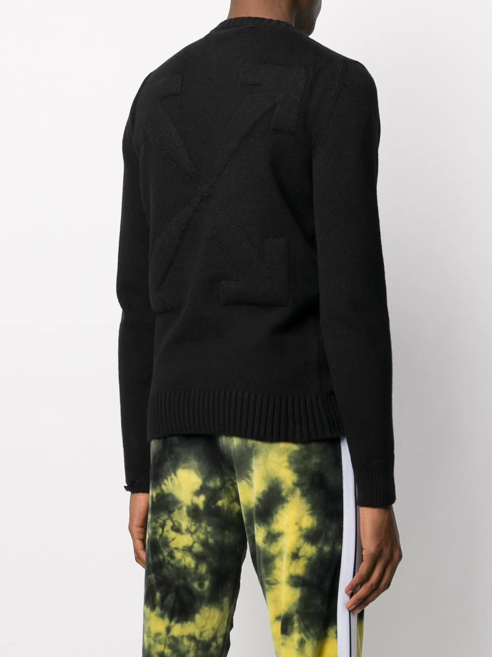 Off-White Trui met logoprint Zwart