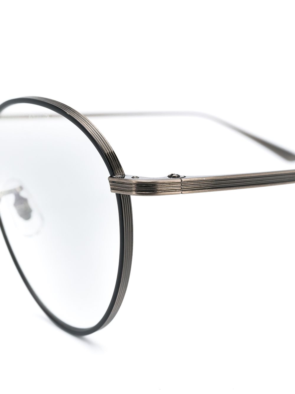 фото Oliver peoples очки в круглой оправе