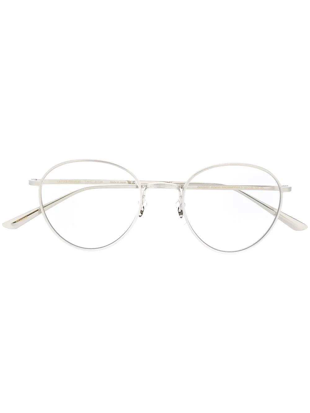 фото Oliver peoples очки в круглой оправе