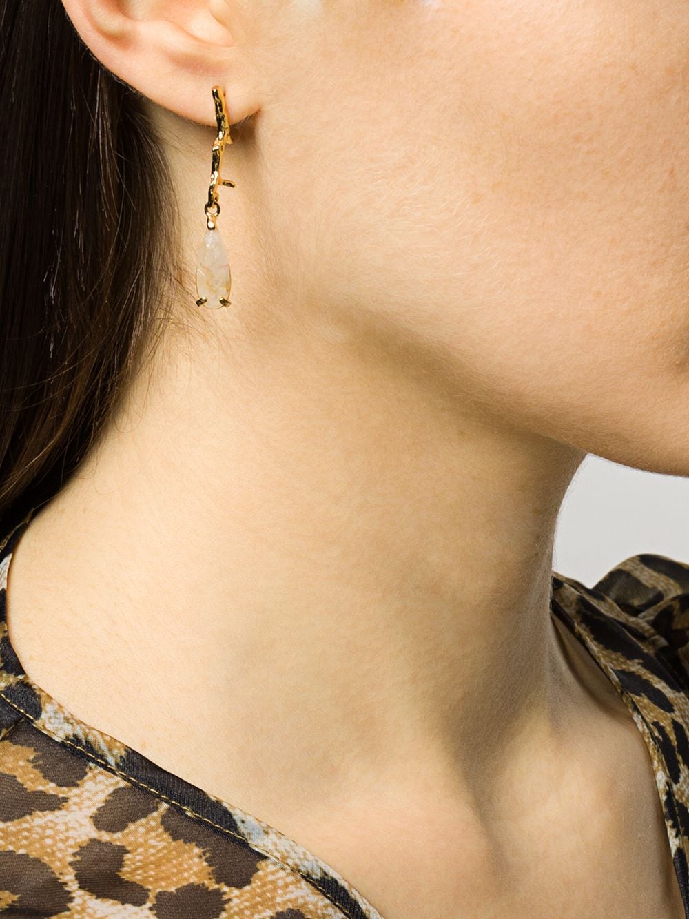 Image 2 of Wouters & Hendrix Reves de Reves Golden branch earrings