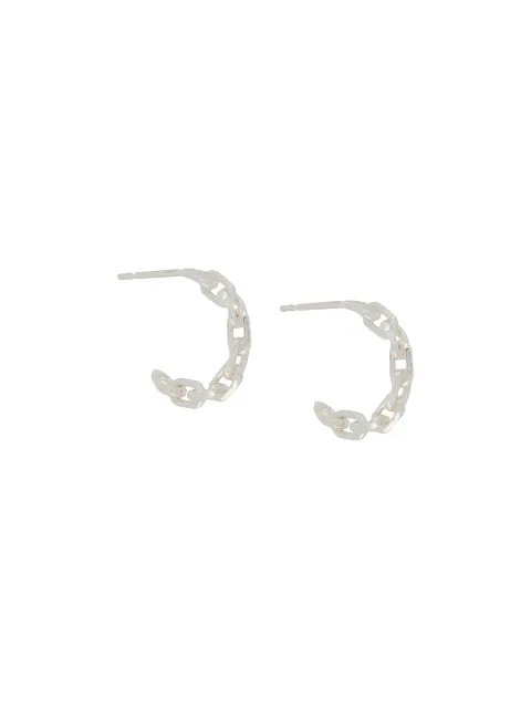 Wouters & Hendrix chain hoop earrings