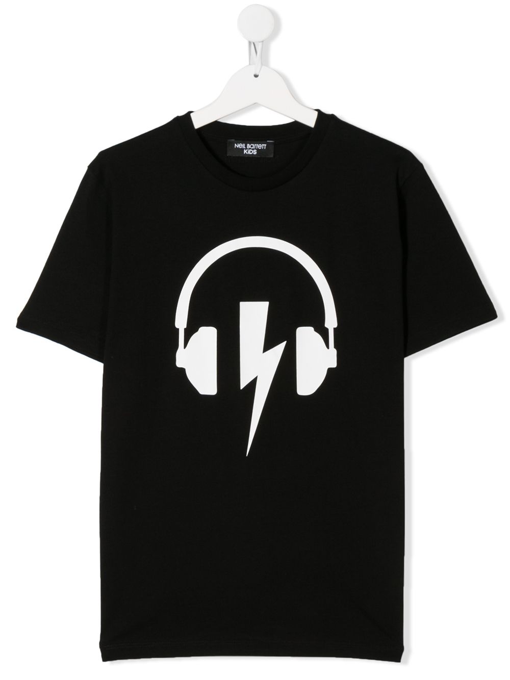 фото Neil barrett kids teen thunderbolt t-shirt