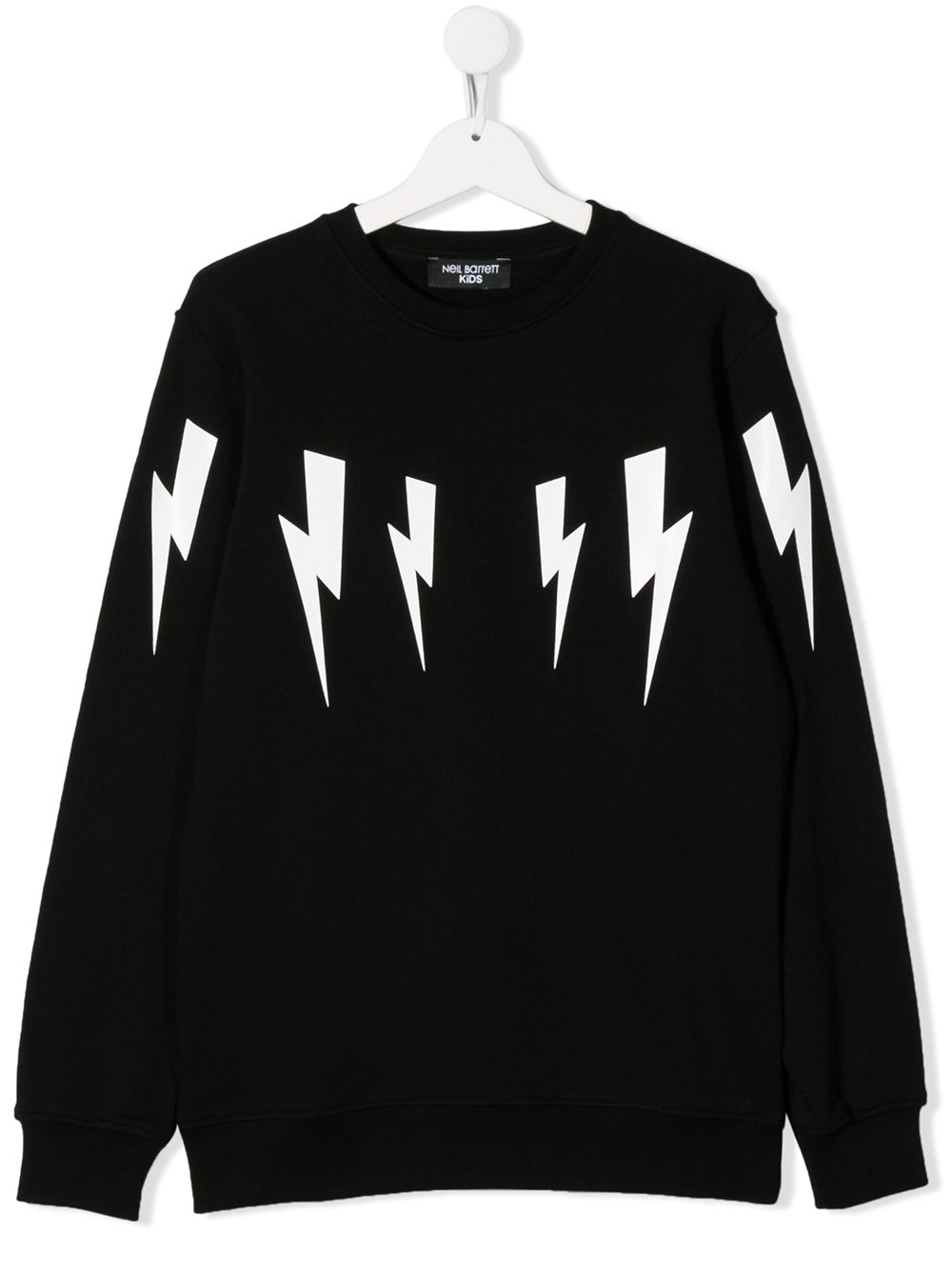 фото Neil barrett kids teen thunderbolt sweatshirt