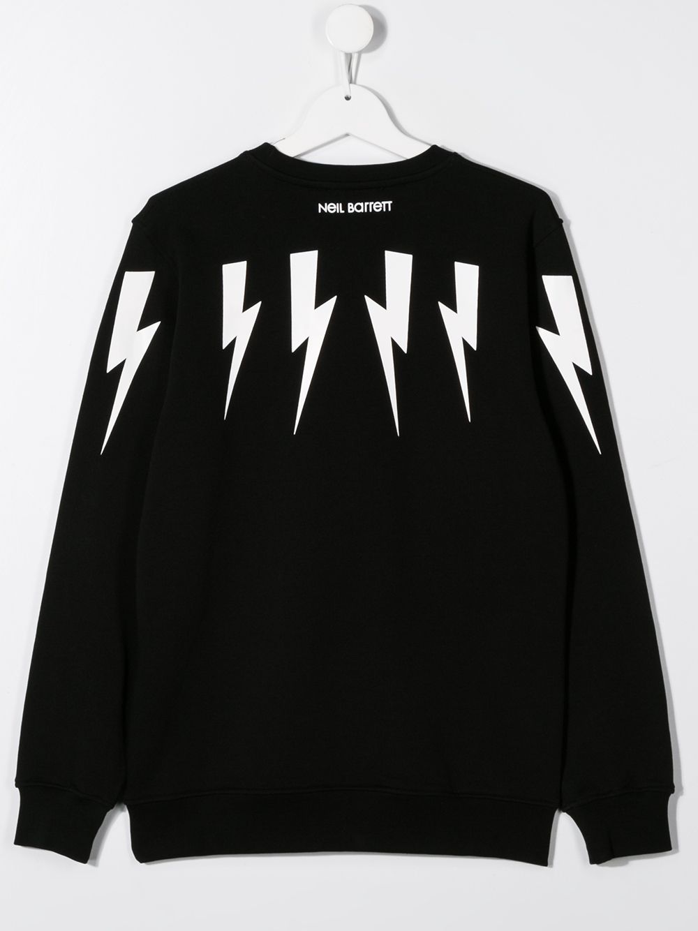 фото Neil barrett kids teen thunderbolt sweatshirt