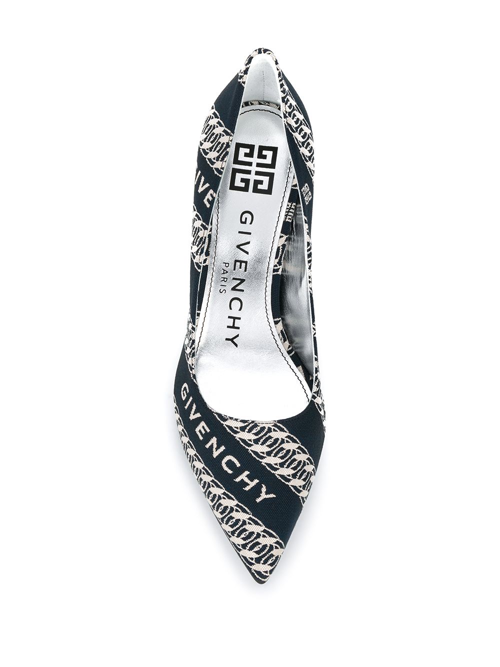 фото Givenchy туфли-лодочки m-pump с логотипом