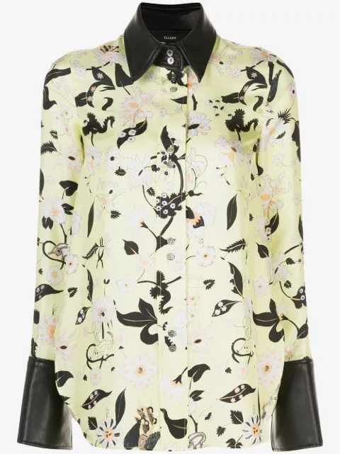 Ellery floral print blouse
