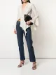 Image 2 of Khaite mid rise straight jeans