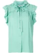 Image 1 of MSGM frilled trim sleeveless top