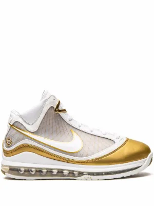 Lebron 7 clearance white and gold