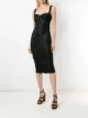 Image 2 of Eva slim midi dress