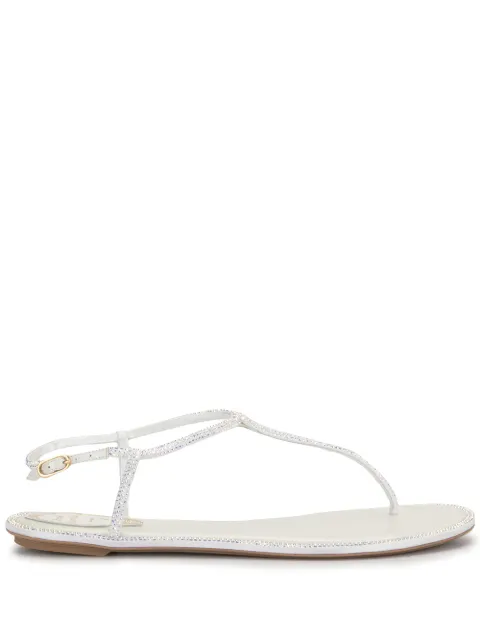 RenÃ© Caovilla Diana Crystal Embellished Sandals - Farfetch
