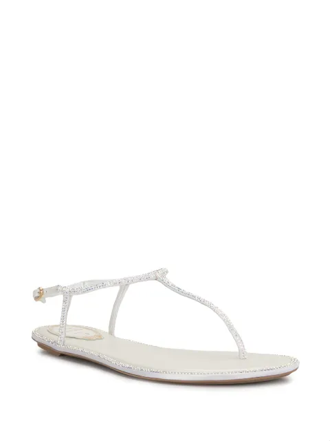 RenÃ© Caovilla Diana Crystal Embellished Sandals - Farfetch