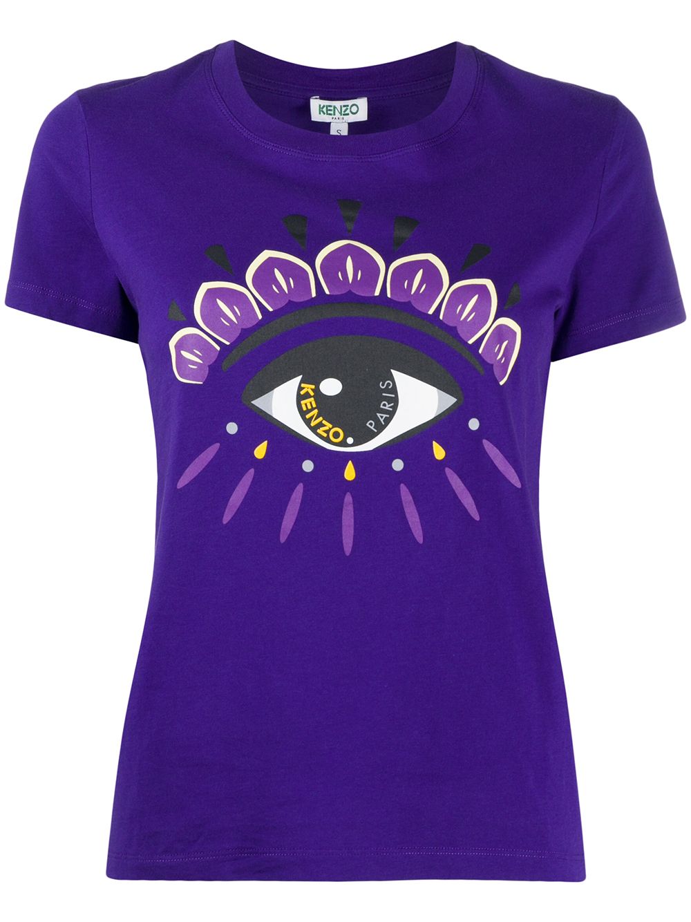 KENZO EYE-PRINT COTTON T-SHIRT