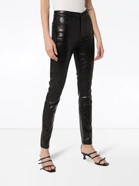 Shop J Brand Maria faux leather skinny 