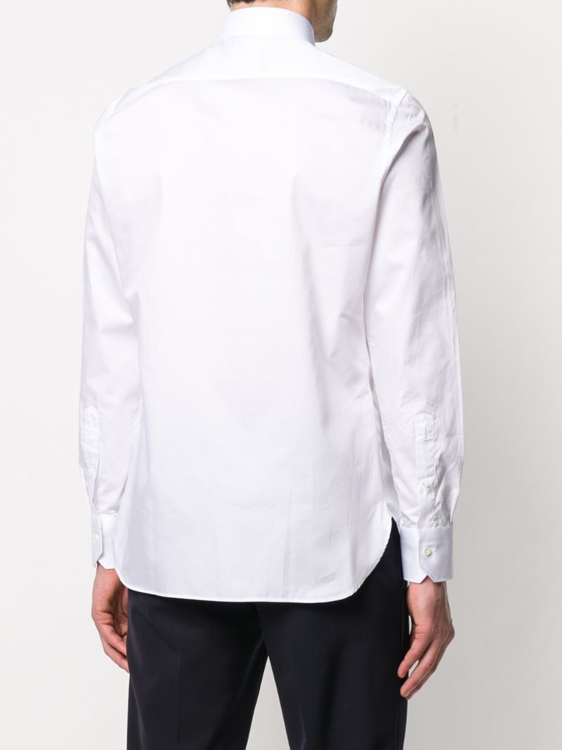 Shop Ermenegildo Zegna Button-up Shirt In White