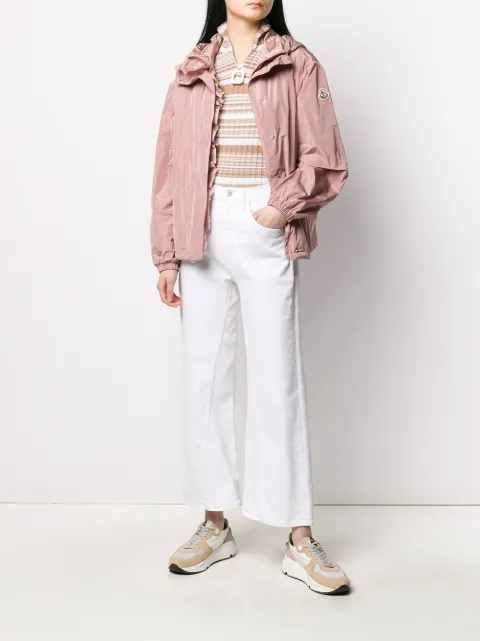 Moncler Elasticated Waist Hooded Jacket - Farfetch