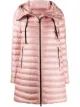 Image 1 sur Moncler doudoune mi-longue zippée à capuche