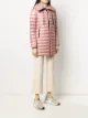 Moncler doudoune mi-longue zippée à capuche