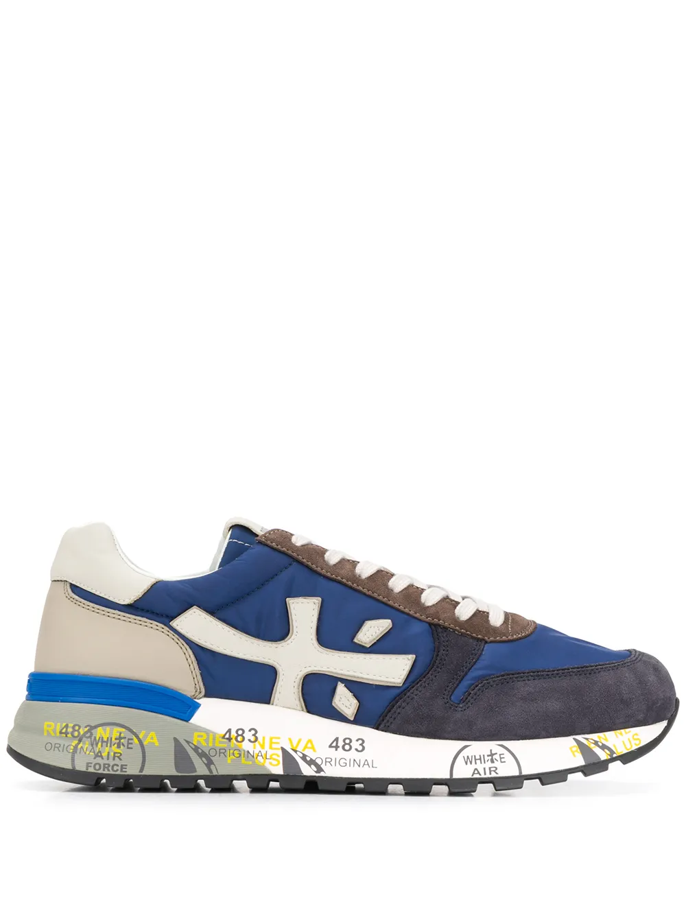 Premiata Mick Low Top Sneakers In Blue
