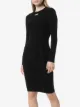 Off-White logo-print dress