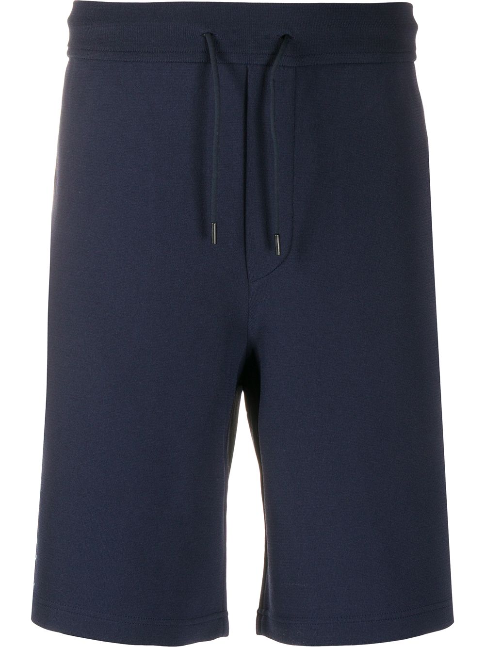 Valentino Joggingshorts Mit Vlogo-streifen In Blue