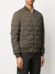 Moncler padded bomber jacket