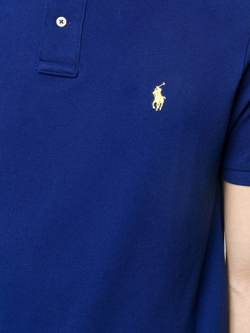 Polo Ralph Lauren Logo Embroidered Polo Shirt - Farfetch