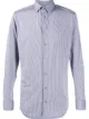 Image 1 of Giorgio Armani striped slim-fit shirt
