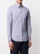 Giorgio Armani striped slim-fit shirt