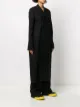 Rick Owens straight fit double breasted coat