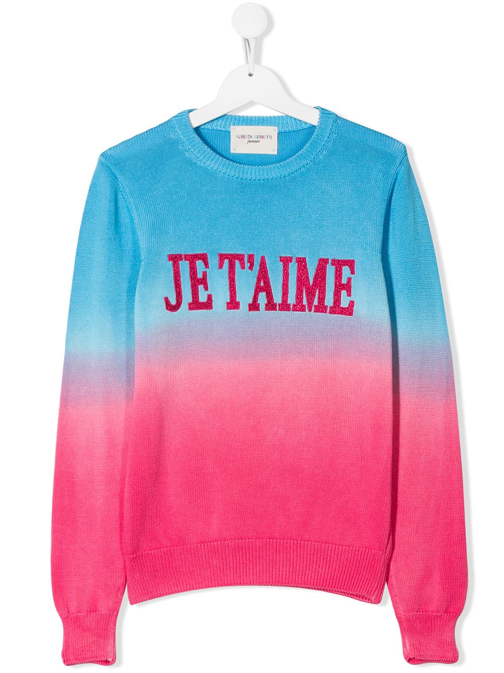 фото Alberta ferretti kids je t'aime jumper