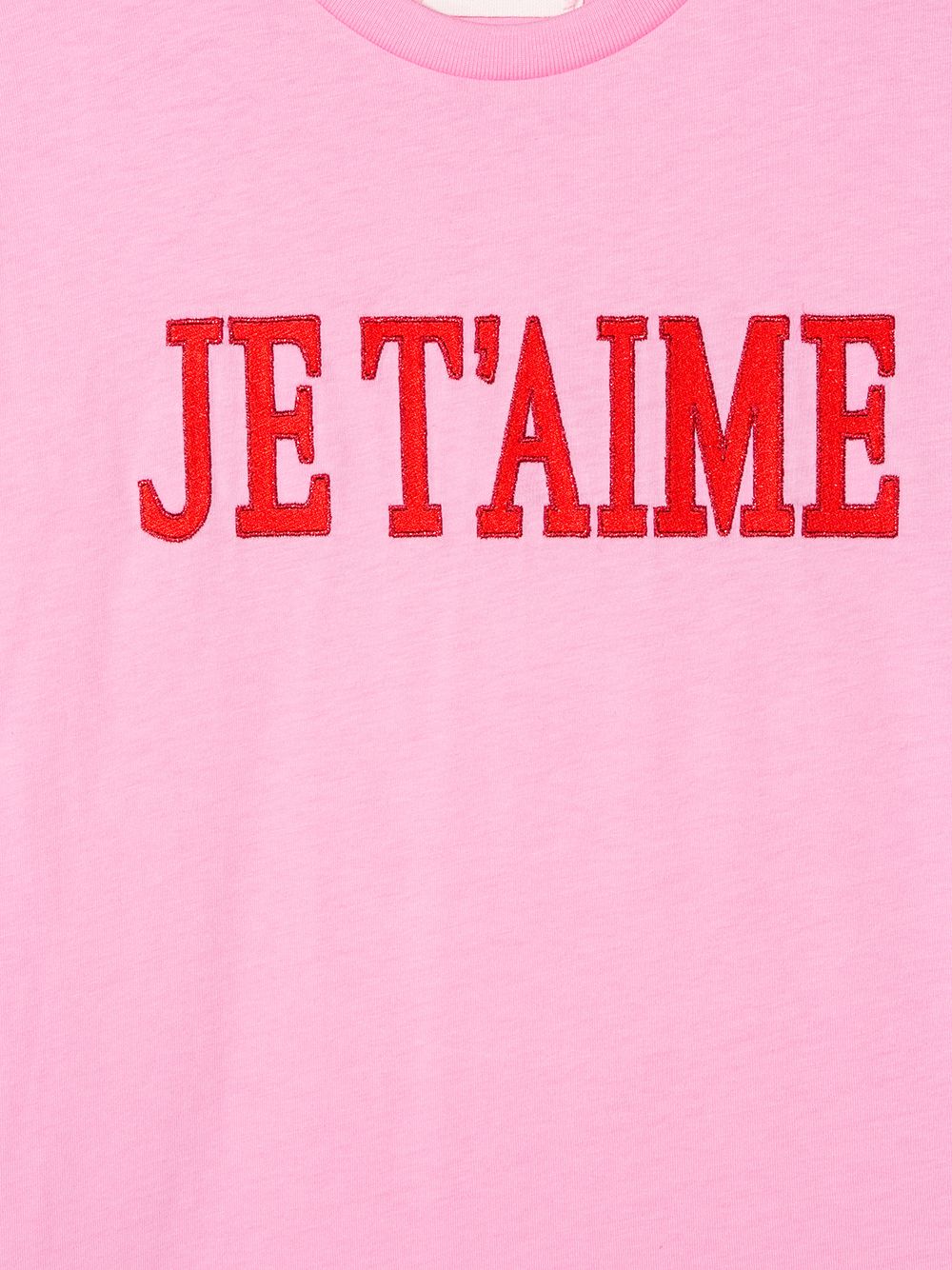 фото Alberta ferretti kids je t'aime t-shirt