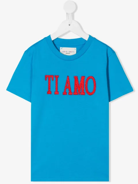 Alberta Ferretti Kids Ti Amo T-shirt