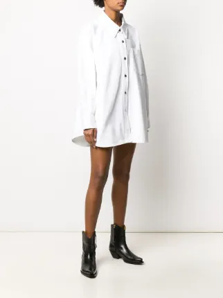 alexander wang oversized denim jacket