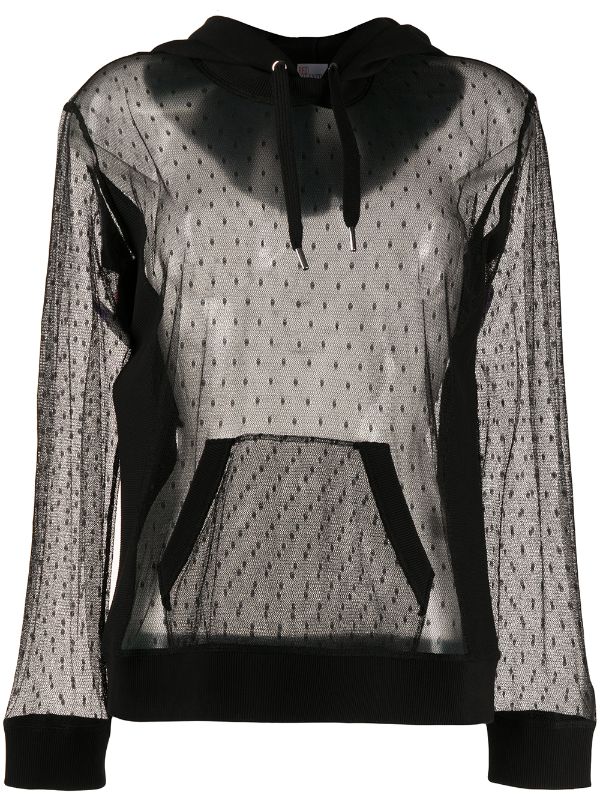 mesh hoodie