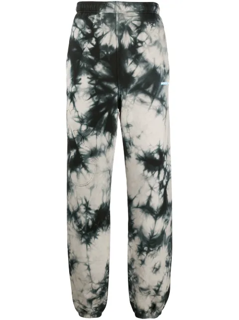 Off-White Jogginghose mit Batikmuster