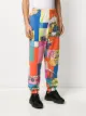 Martine Rose comic print fleece track pants
