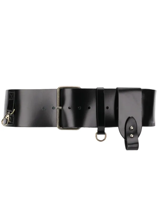 wide black belt
