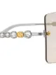 Gucci Eyewear frameless square sunglasses