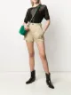 الصورة 2 من Dsquared2 شورت بخصر عالي وكسرات