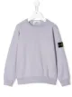الصورة 1 من Stone Island Junior سويت شيرت برقبة دائرية وشارة شعار الماركة